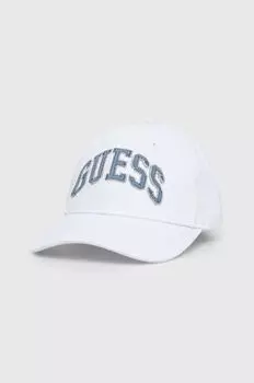 Бейсболка Guess, белый