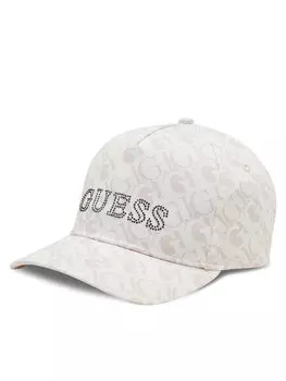 Бейсболка Guess, бежевый