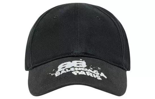Бейсболка Hand Drawn Bb Icon Velcro Tab Cap Balenciaga