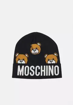 Бейсболка HAT ONE SIZE UNISEX MOSCHINO, черный