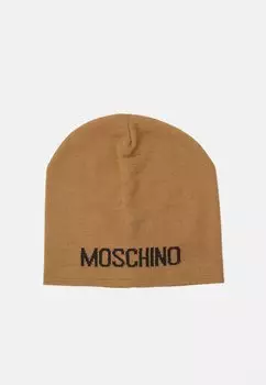 Бейсболка HAT ONE SIZE UNISEX MOSCHINO, цвет Beige
