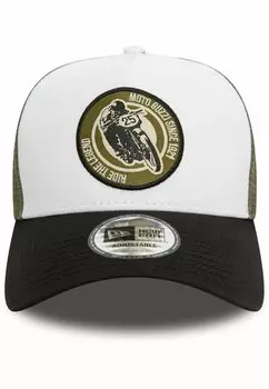 Бейсболка HERITAGE MOTO GUZZI New Era, оливково-зеленый