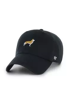 Бейсболка хлопковая Dog Base Runner Icon 47 Brand, черный