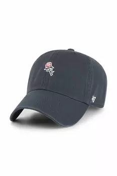 Бейсболка хлопковая Nature Base Runner Icon 47 Brand, темно-синий