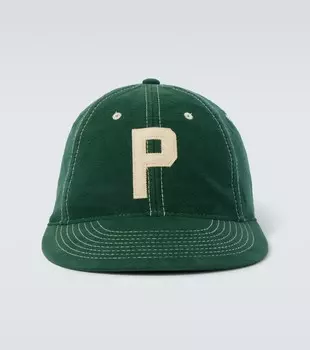 Бейсболка хлопковая с логотипом Polo Ralph Lauren, College Green