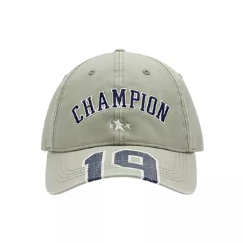 Бейсболка хлопковая унисекс темно-серые Champion