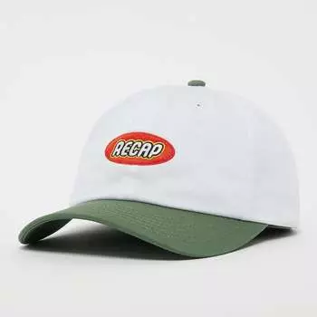 Бейсболка Hommage Graphics - Basecap Recap, цвет white green