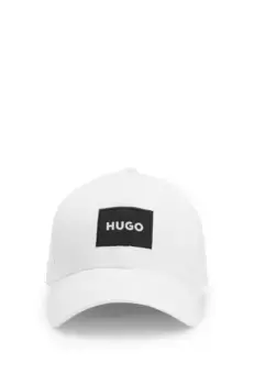 Бейсболка HUGO "Ally-PL" с контрастным логотипом HUGO, цвет Natural 102