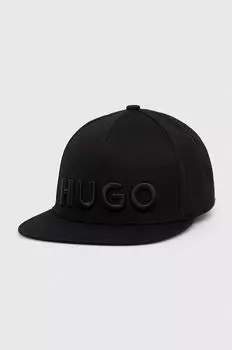 Бейсболка Hugo, черный