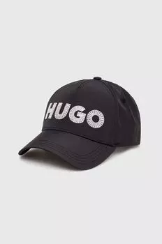 Бейсболка Hugo, черный