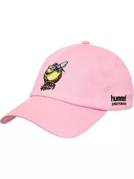 Бейсболка Hummel Cap Wrong Yellow, светло-розовый
