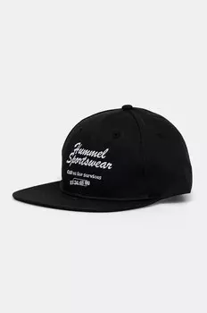 Бейсболка Hummel из хлопка, черный