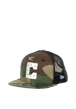 Бейсболка INDIANAPOLIS COLTS LAND CAMO FIFTY ORIGINAL FIT SNAPBACK New Era, оливковый
