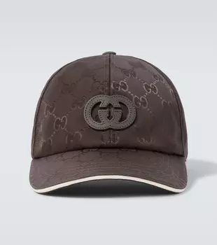 Бейсболка Interlocking G Gucci, Flennel/M.Grey