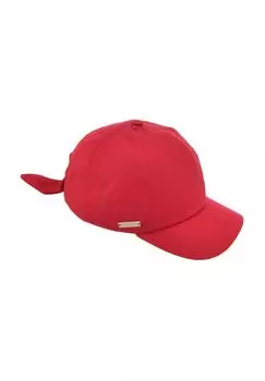 Бейсболка из хлопка 55236-0 SEEBERGER, цвет Feuer One Size