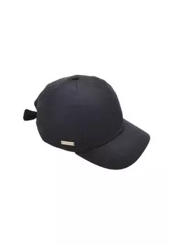 Бейсболка из хлопка 55236-0 SEEBERGER, цвет Schwarz One Size