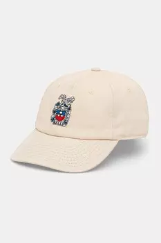Бейсболка из хлопка Bally, бежевый