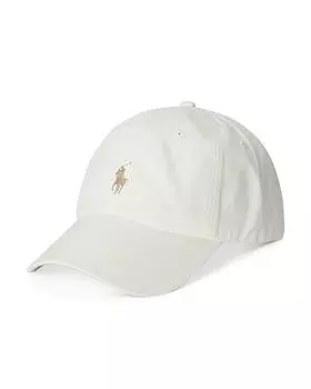 Бейсболка из хлопка Чино Polo Ralph Lauren, белый