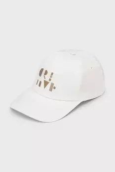 Бейсболка из хлопка для детей Mayoral, бежевый