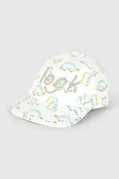 Бейсболка из хлопка для детей Mayoral, бежевый