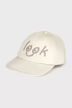 Бейсболка из хлопка для детей Mayoral, серый