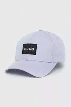 Бейсболка из хлопка Hugo, синий