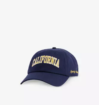 Бейсболка из хлопка «Калифорния» Sporty & Rich, синий