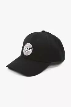 Бейсболка из хлопка Nasa Cap Alpha Industries, черный