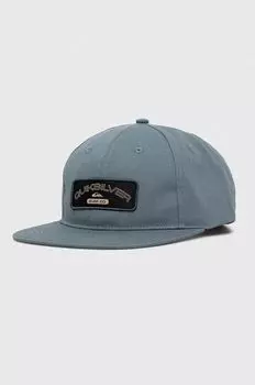 Бейсболка из хлопка Quiksilver, синий