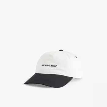 Бейсболка из хлопка с фирменной вышивкой Mki Miyuki-Zoku, черный