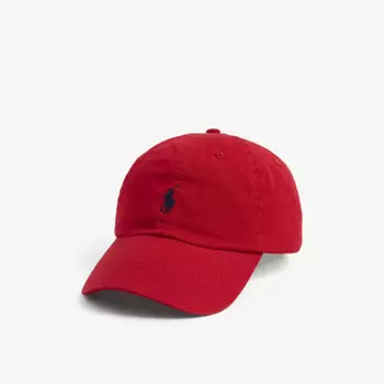 Бейсболка из хлопка с вышитым логотипом Pony Polo Ralph Lauren, синий