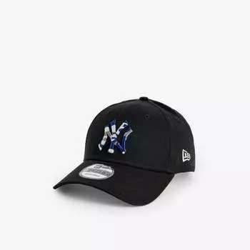 Бейсболка из хлопка с вышивкой 9forty new york yankees New Era, черный