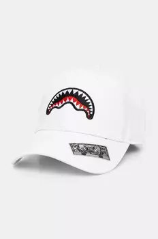 Бейсболка из хлопка Sprayground, белый