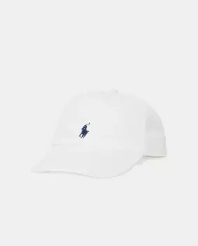 Бейсболка из хлопка унисекс Polo Ralph Lauren, белый