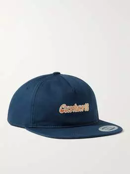 Бейсболка из хлопкового твила с вышитым логотипом Liquid Script CARHARTT WIP, синий