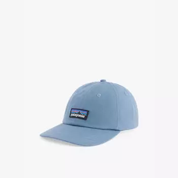 Бейсболка из органического хлопка с традиционной фирменной нашивкой P-6 Patagonia, синий