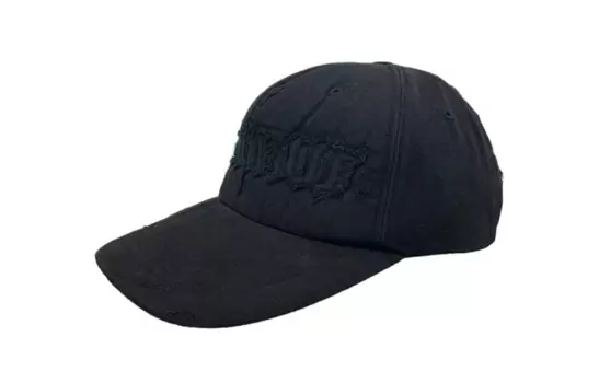 Бейсболка из потертого хлопка WE11DONE