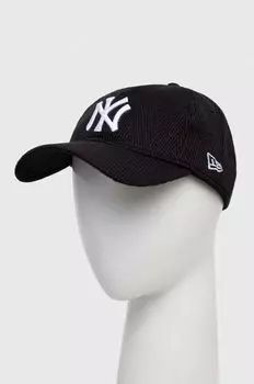 Бейсболка из смесовой шерсти. New Era, черный