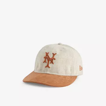Бейсболка из смесовой шерсти с вышивкой 9FITY New York Mets MLB New Era, бежевый