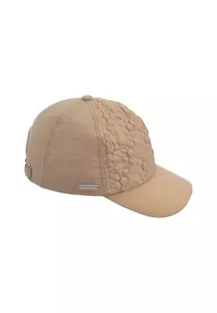 Бейсболка из стеганой ткани 19528-0 SEEBERGER, цвет Camel