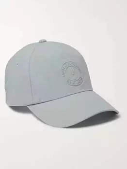 Бейсболка из твила с аппликацией логотипа Frescobol Carioca, серый