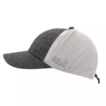 Бейсболка Jack Wolfskin Accessoires New Seamless Athletic Base, серый