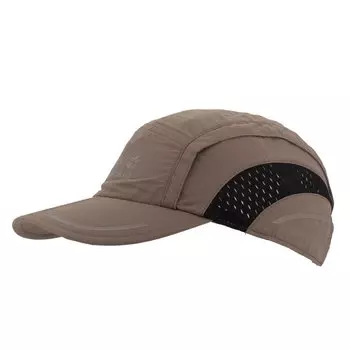 Бейсболка Jack Wolfskin Accessoires New Supplex Vent Pro Unisex Kappe Sonnenschutz, серый
