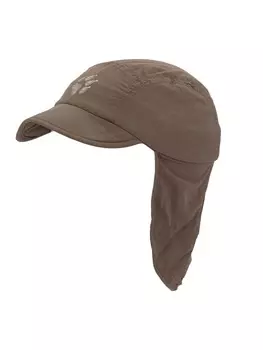 Бейсболка Jack Wolfskin Accessoires Supplex Canyon Cap, коричневый
