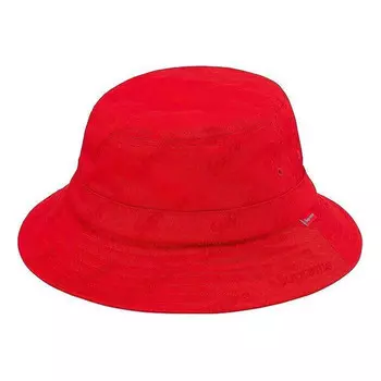 Бейсболка jacquard logos twill crusher 'red' Supreme, красный