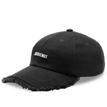 Бейсболка Jacquemus Le Casquette Artichaut Boonie, черный