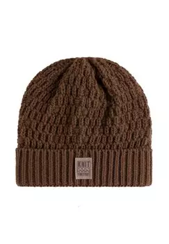 Бейсболка JAIDA Knit Factory, коричневый