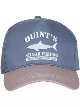 Бейсболка Jaws, синий