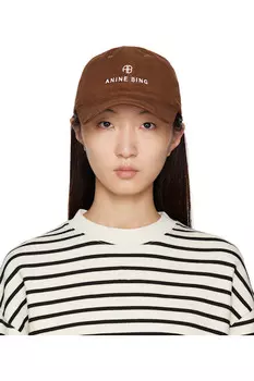 Бейсболка Jeremy Anine Bing, коричневый