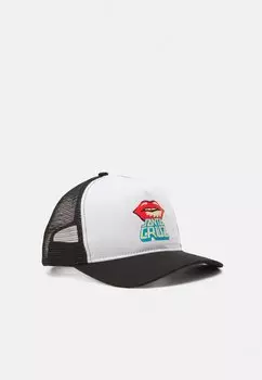 Бейсболка JOHNSON DANGER ZONE UNISEX Santa Cruz, цвет white/black